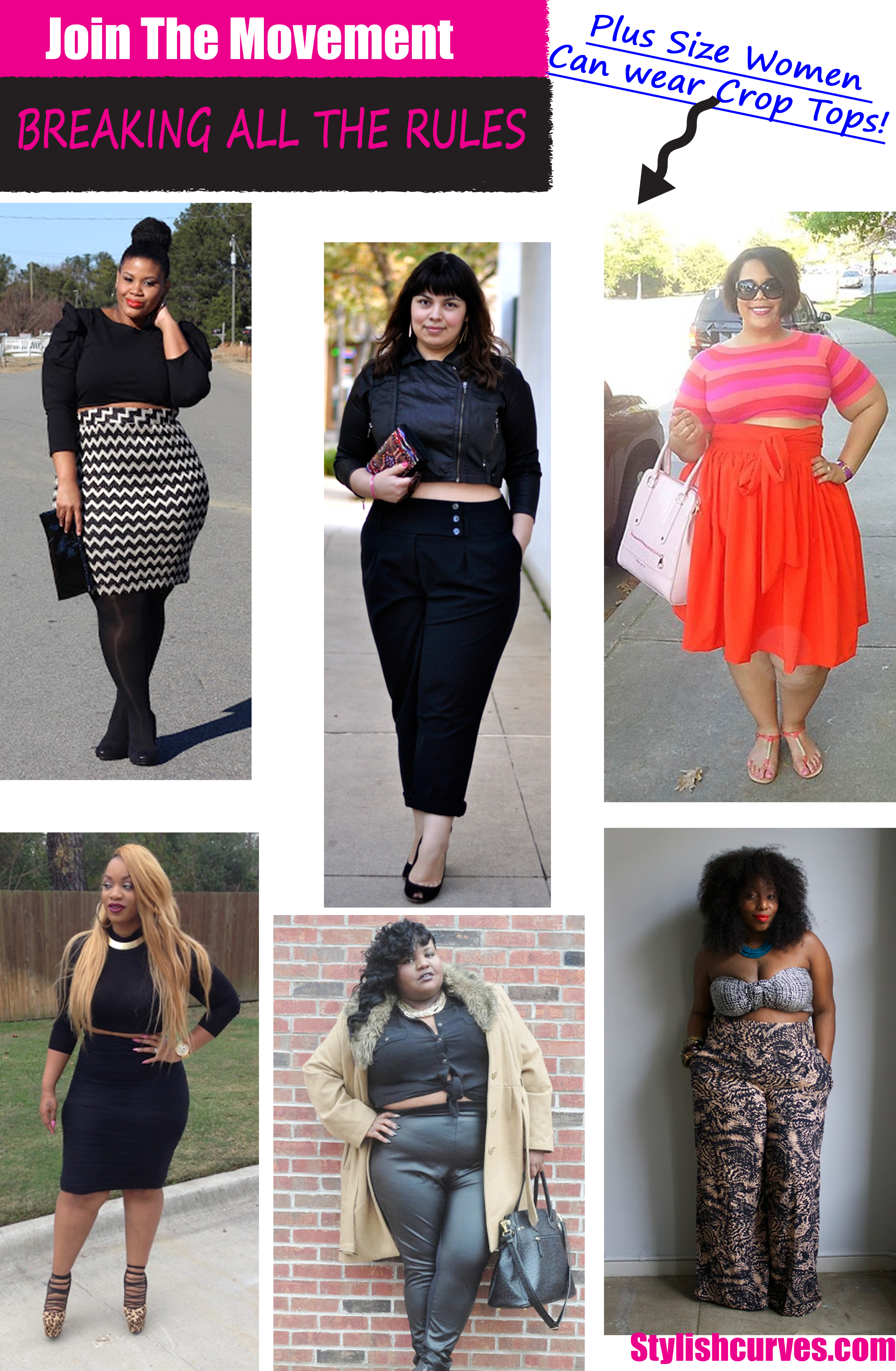 15 Ways Plus Size Women Are Wearing Crop Tops [Gallery]