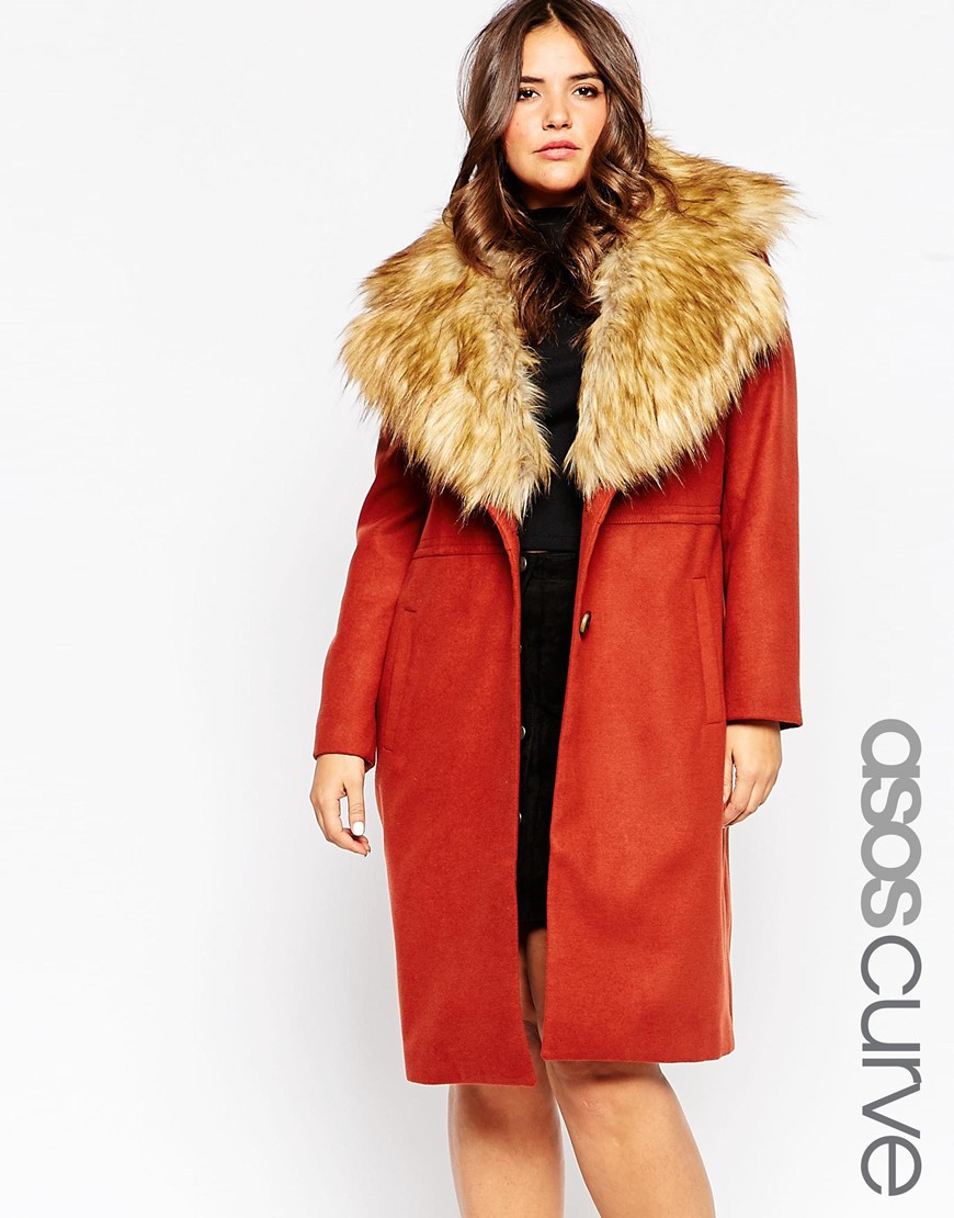 Asos plus size hot sale winter coats