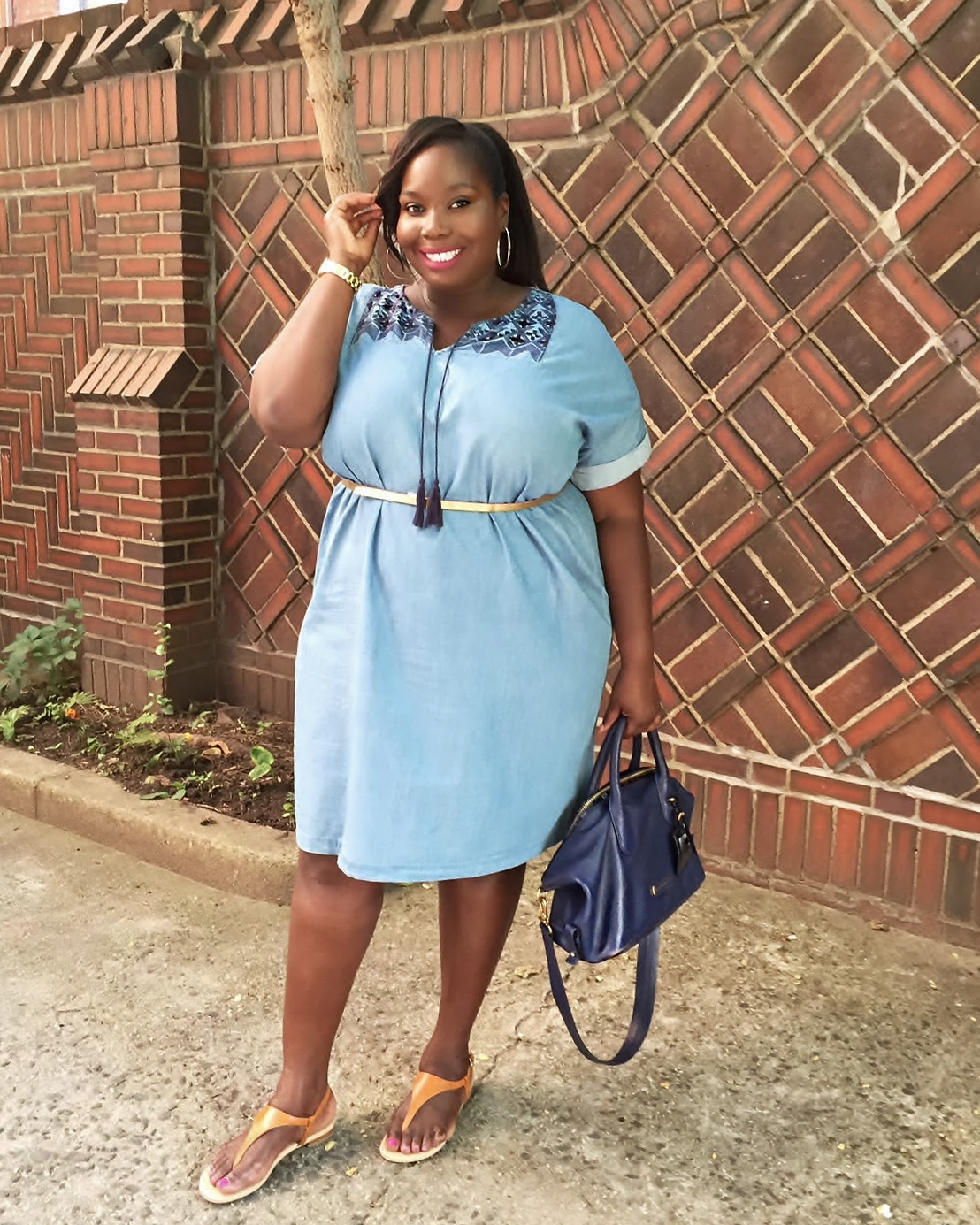 17 Casual Plus Denim Dresses To Rock This Summer - Stylish Curves