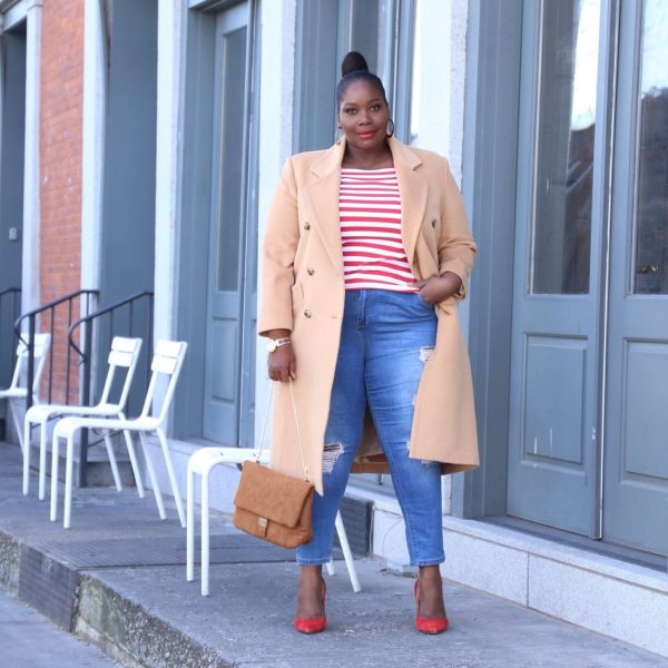 Spring Worthy Plus Size Trench Coats