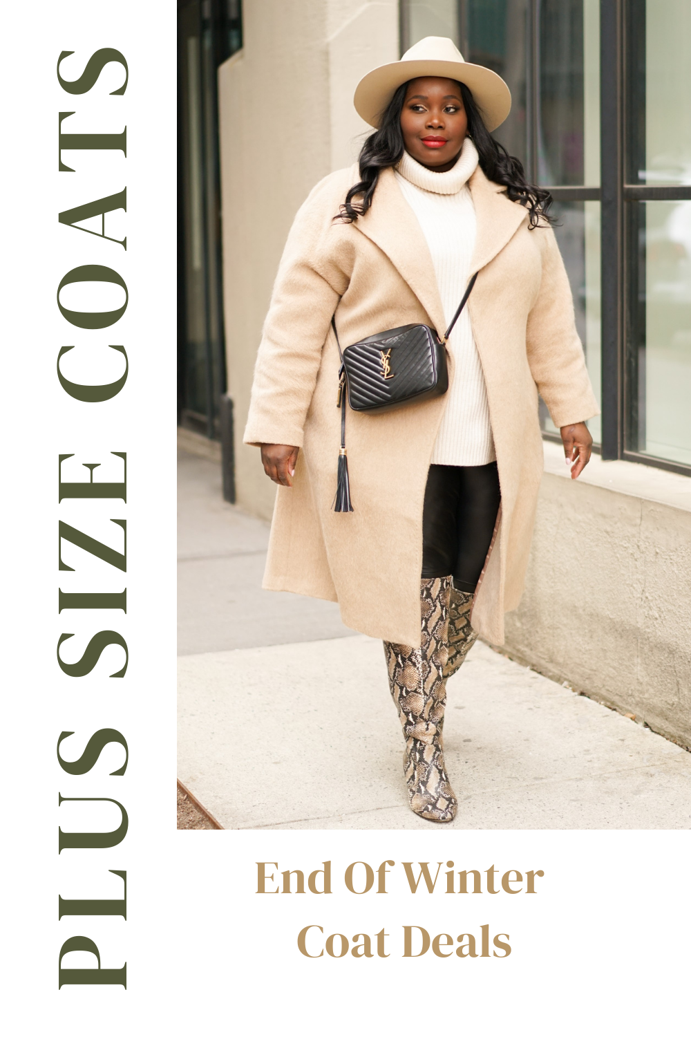 Plus Size Coat - Stylish Curves