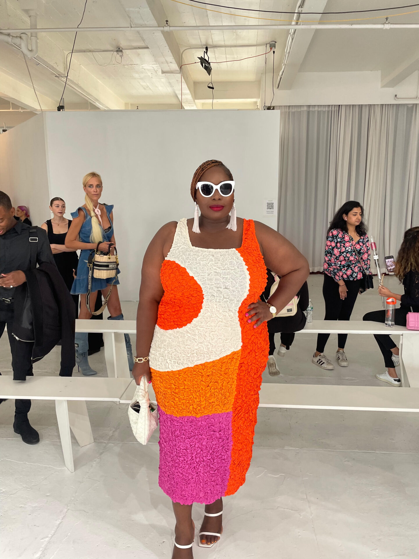 mara hoffman sloan dress at new york  fashion week 
