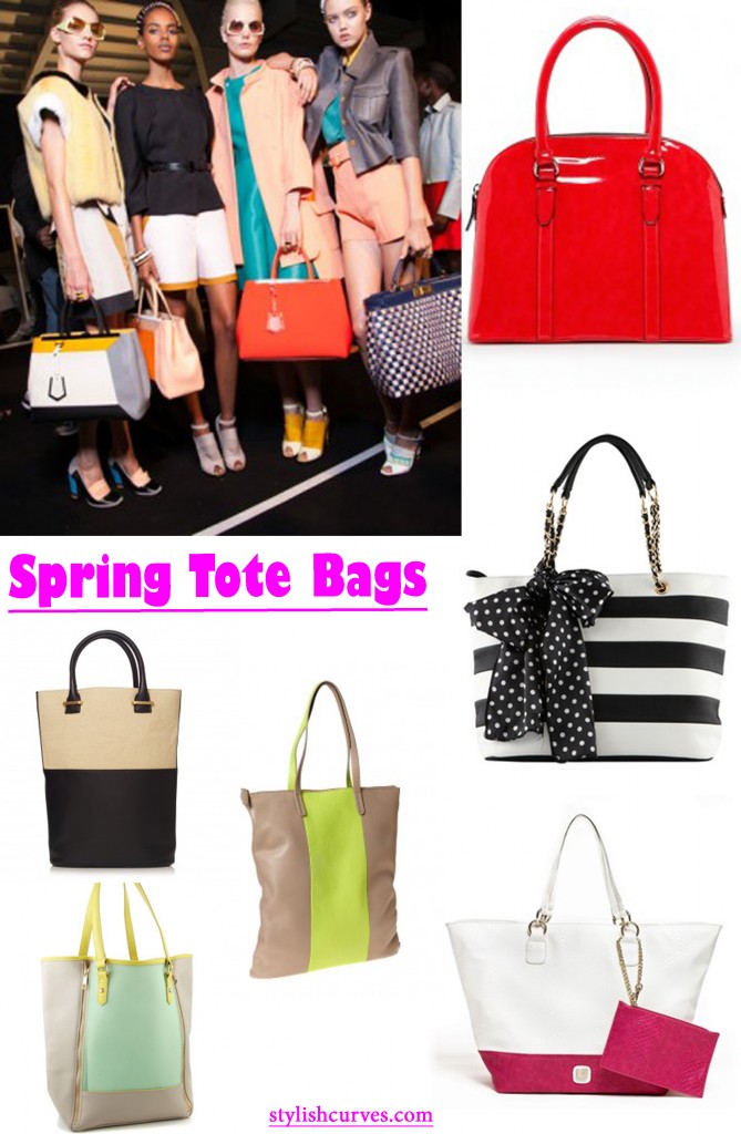 SPRING TOTES THAT WILL TAKE YOU FROM WORK TO WEEKEND Stylish Curves
