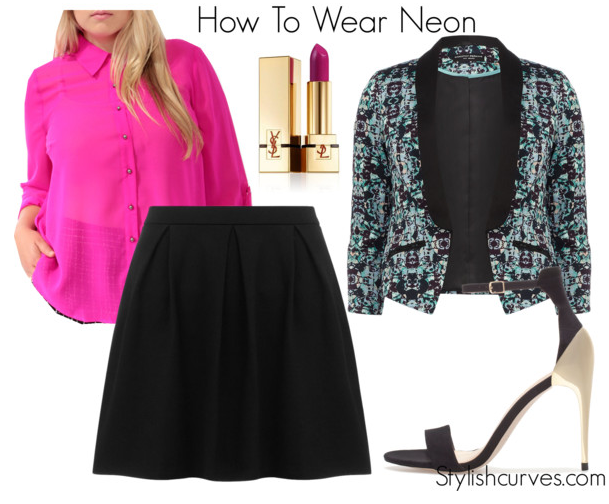PLUS SIZE OUTFIT IDEAS: HOW TO WEAR NEON