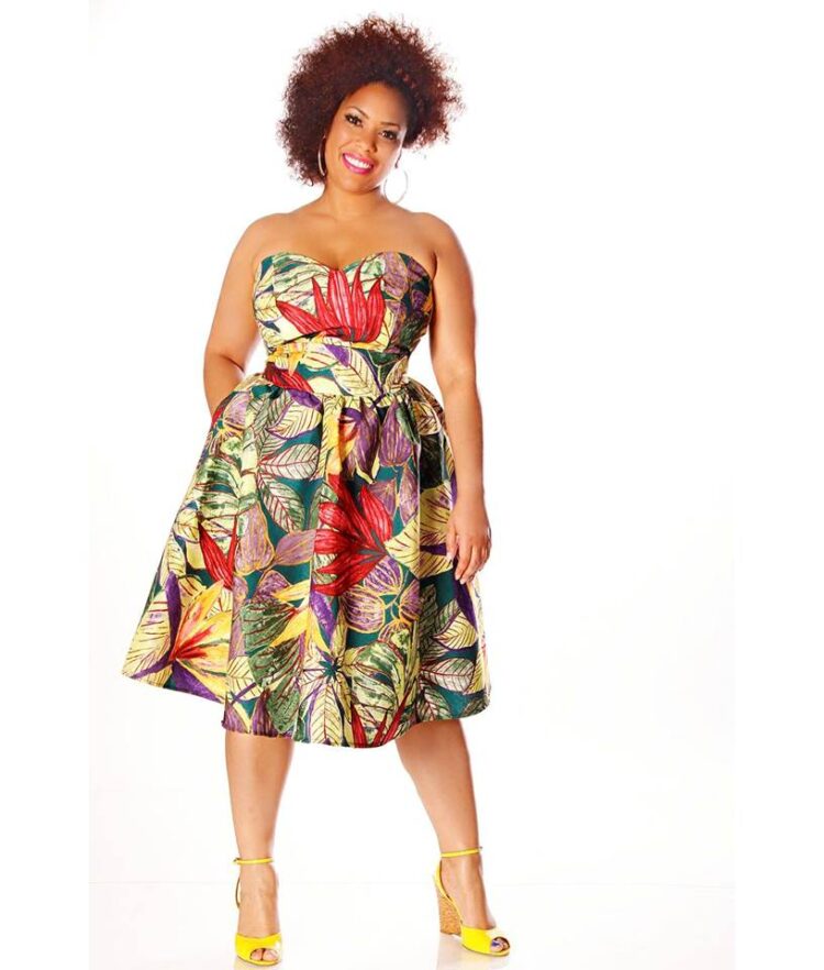 PLUS SIZE DESIGNER JIBRI UNVEILS A COLORFUL AND TROPICAL SPRING ...