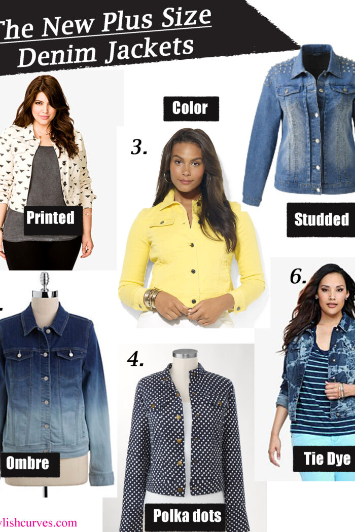 SPRING TRENDS: PLUS SIZE DENIM JACKETS