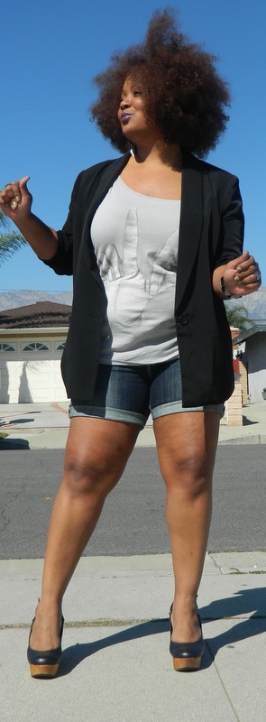 Stylish Plus-Size Shorts