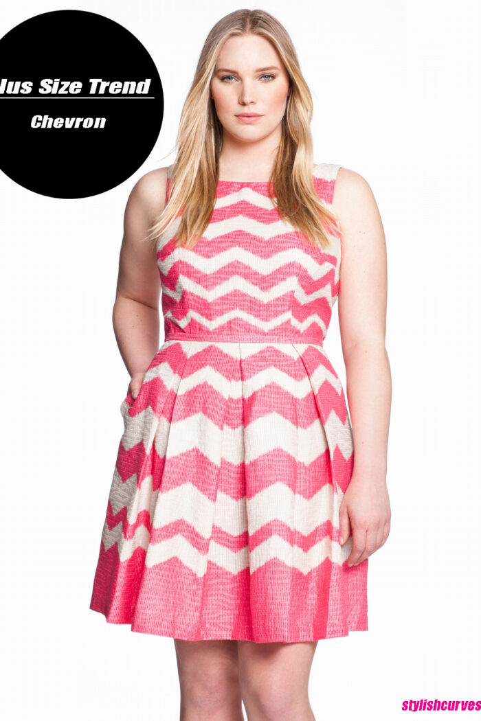 PLUS SIZE TREND TO TRY: CHEVRON