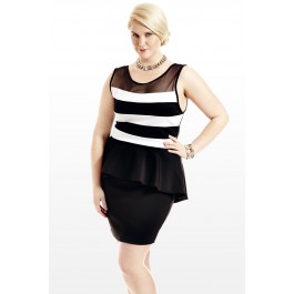 STYLISH CURVES PICK OF THE DAY: FASHION TO FIGURE’S THREE STRIPES YOUR OUT