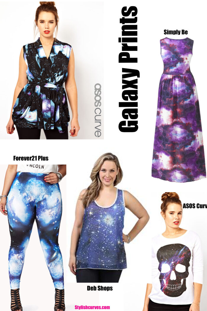 PLUS SIZE TREND TO TRY: GALAXY PRINTS