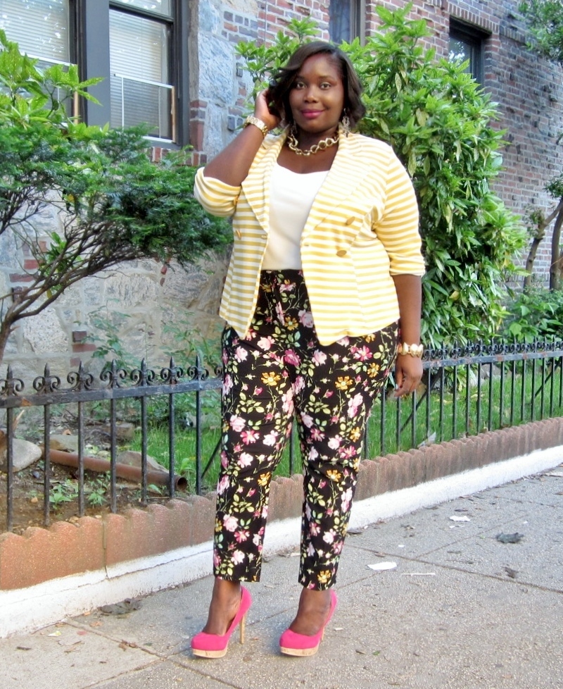 STYLE JOURNEY: STRIPES AND FLORALS | Stylish Curves