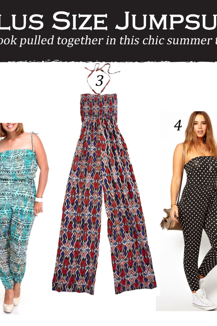 SUMMER TREND: PLUS SIZE JUMPSUITS