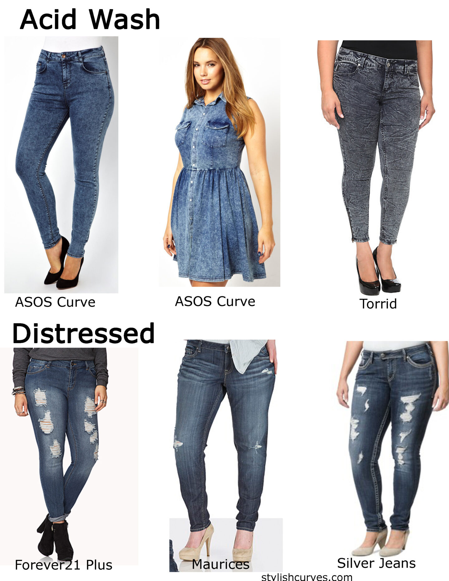 4TH ANNUAL DENIM WEEK: STYLISH CURVES FALL 2013 PLUS SIZE DENIM GUIDE ...