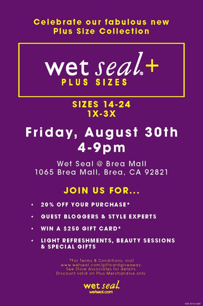 Wet Seal Brea Event Invitation (1)