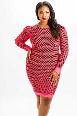 STYLISH CURVES PICK OF THE DAY: RUE 107 CAGED LOVER DRESS - Stylish Curves