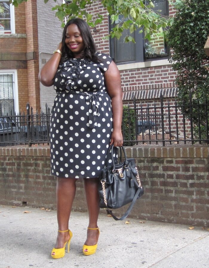 STYLE JOURNEY: OFFICE CHIC IN POLKA DOTS