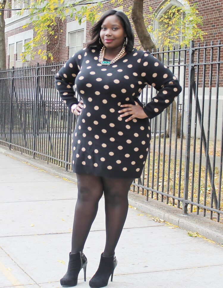 STYLE JOURNEY: THE WEEKEND SWEATER DRESS - Stylish Curves