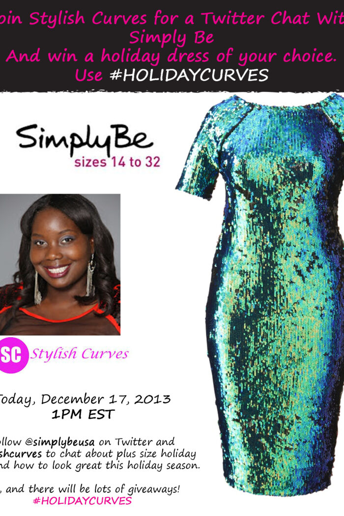 JOIN STYLISH CURVES AND SIMPLY BE FOR A HOLIDAY STYLE TWITTER CHAT AND GIVEAWAY