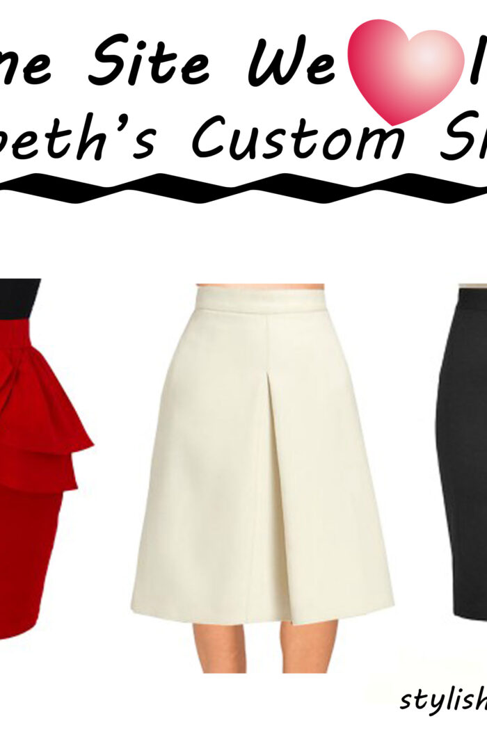 ONLINE SITE WE LOVE: ELIZABETH’S CUSTOM SKIRTS