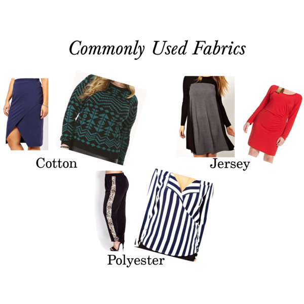 COMMONLY — USED FABRICS FROM PLUS SIZE RETAILERS AND DESIGNERS