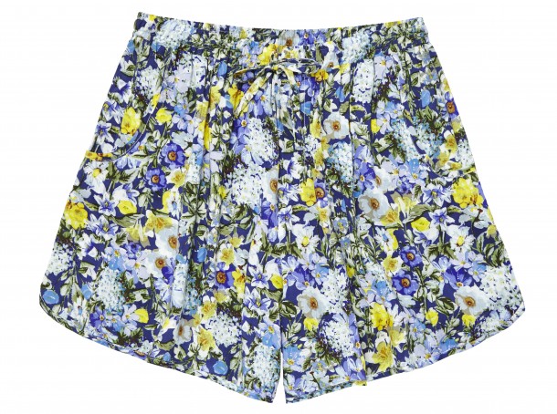 ASOS CURVE woven culottes in garden floral print £20