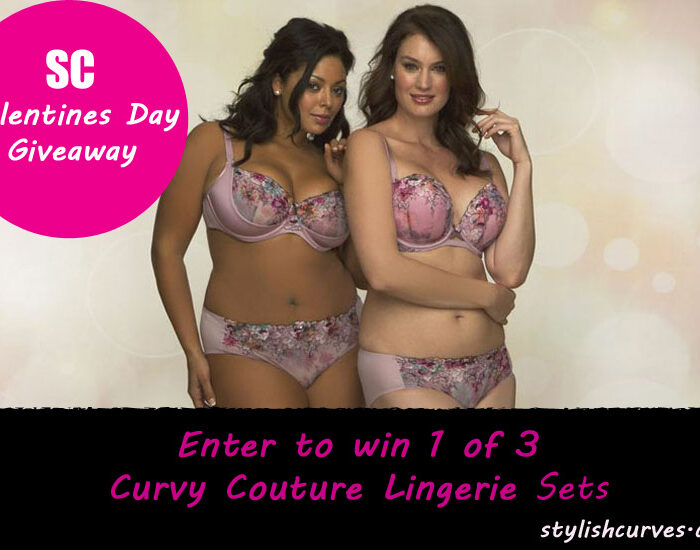 VALENTINES DAY GIVEAWAY: WIN 1 OF 3 CURVY COUTURE LINGERIE SETS