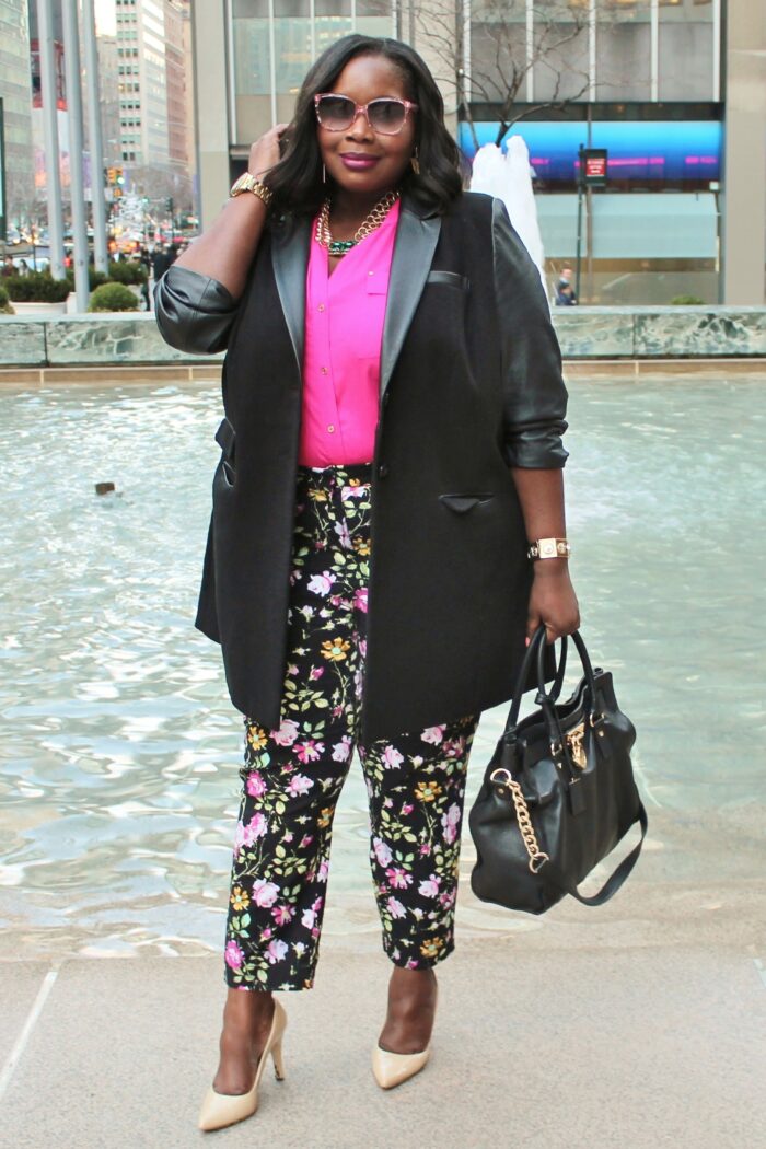 THE TRANSITION: SIMPLY BE PLUS SIZE FLORAL PANTS