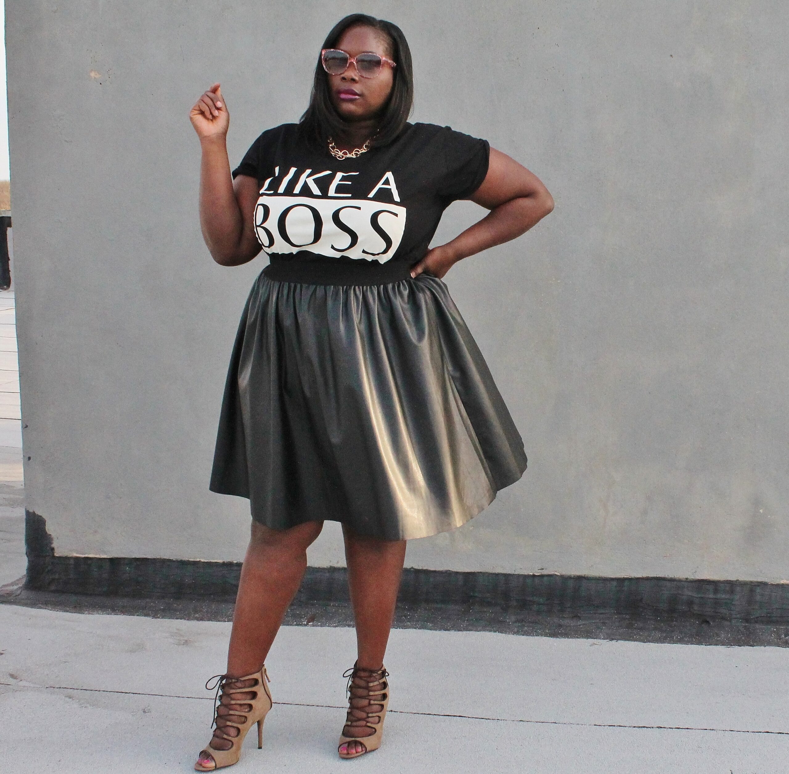 STYLE JOURNEY: LIKE A BOSS IN CALVIN KLEIN PLUS, NINE WEST, AND FOREVER 21 PLUS SIZE