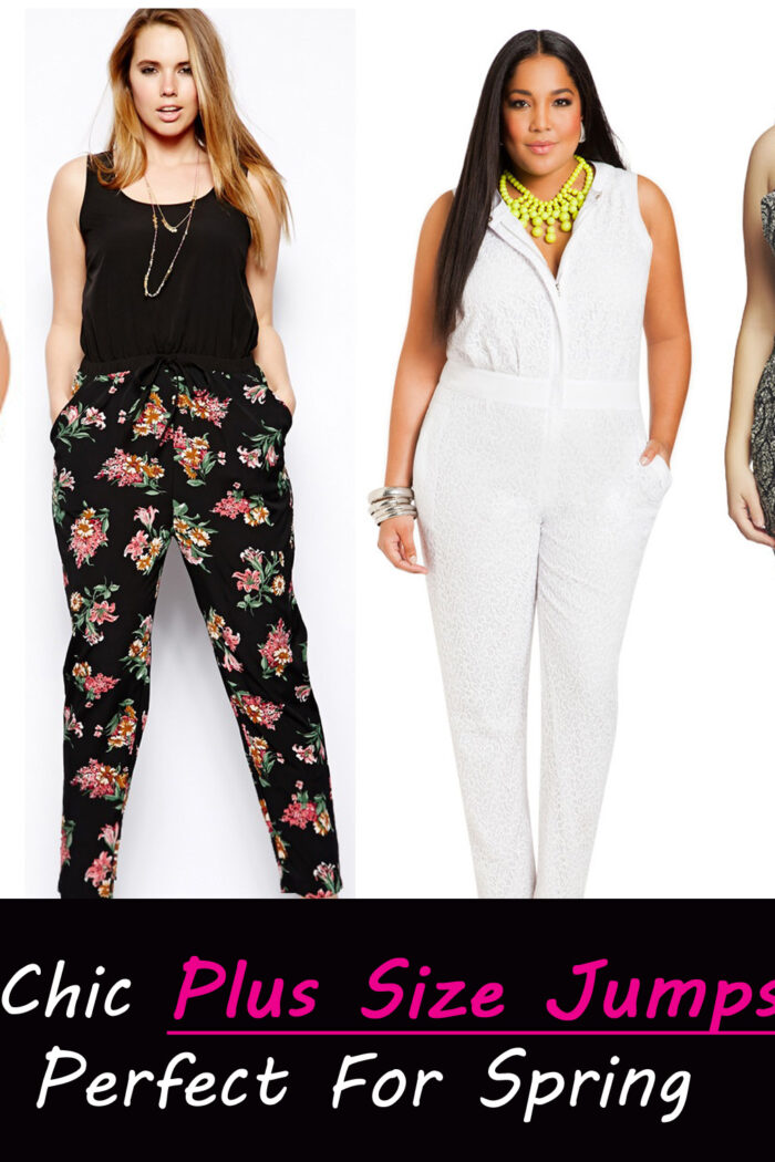 CHIC PLUS SIZE JUMPSUITS FOR SPRING