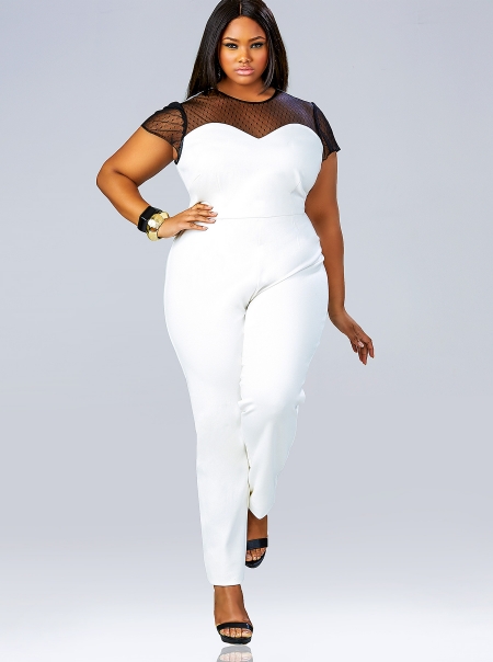 CHIC PLUS SIZE JUMPSUITS FOR SPRING - Stylish Curves