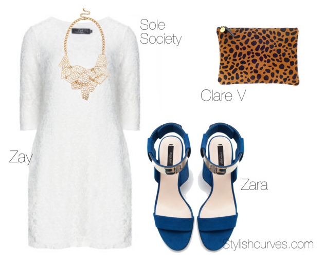 PLUS SIZE OUTFIT IDEAS: How To Accessorise All White