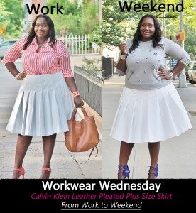 WORKWEAR WEDNESDAY: From Work To Weekend In Calvin Klein's Faux Leather ...