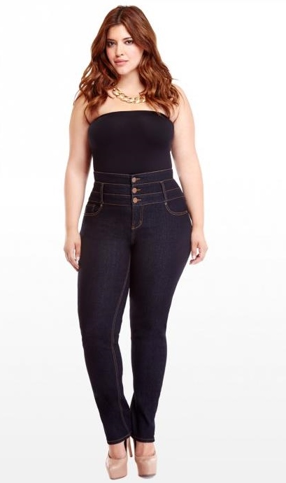 STYLISH CURVES PICK OF THE DAY: FASHION TO FIGURE CYNTHIA HIGH WAISTED JEAN