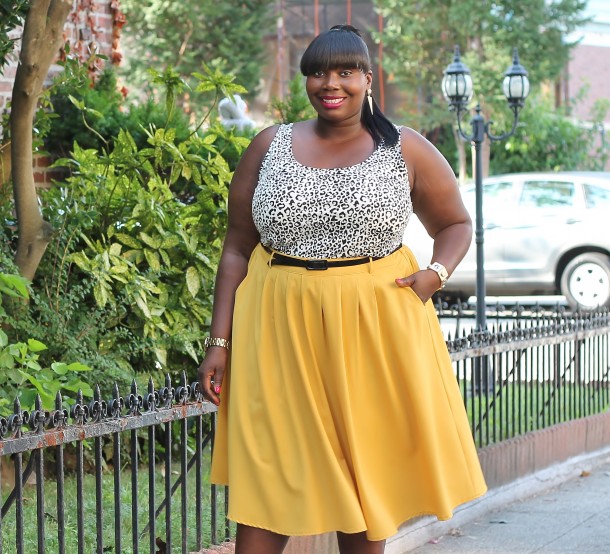 STYLE JOURNEY: MELLOW YELLOW IN MODCLOTH TIGER LILY MIDI SKIRT ...