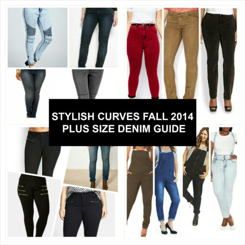 STYLISH CURVES 5th ANNUAL FALL PLUS SIZE DENIM TREND GUIDE - Stylish Curves
