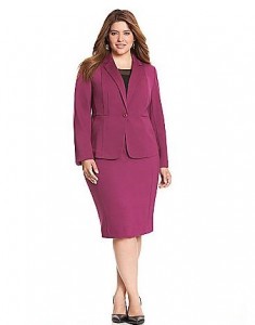 WORK WEAR WEDNESDAY: THE RETURN OF THE SKIRT SUIT (PLUS SIZE) - Stylish ...