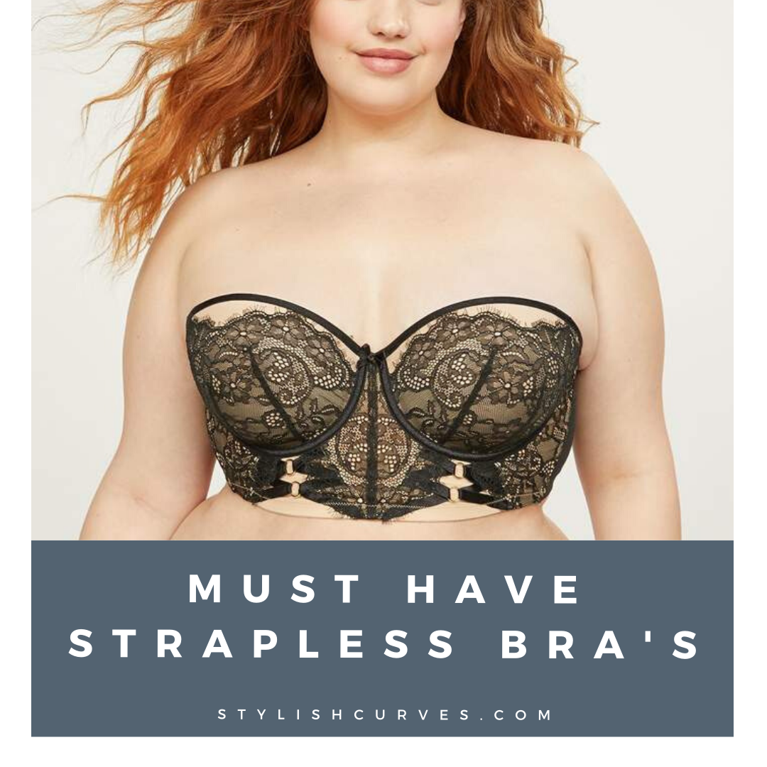 Strapless Bras 34DD, Bras for Large Breasts