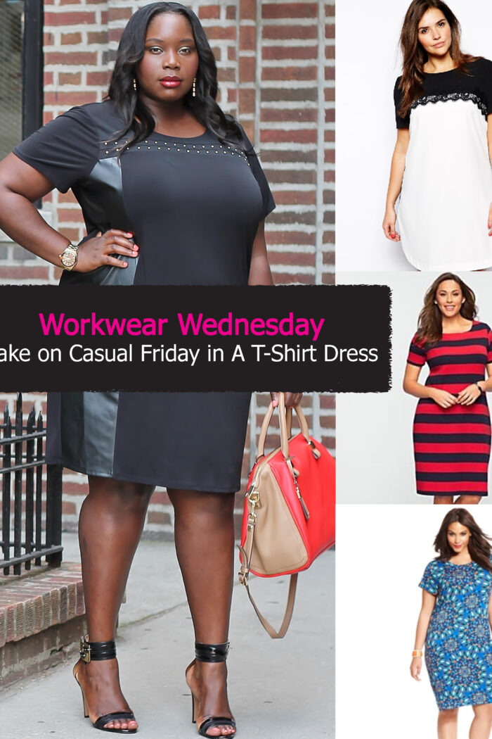 WORKWEAR WEDNESDAY: HOW TO TAKE ON CASUAL FRIDAY IN A T-SHIRT DRESS
