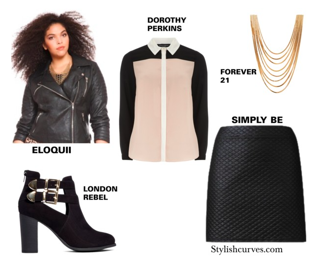 Plus Size Fashion: 3 Really Cool Ways To Wear A Motorcycle Jacket