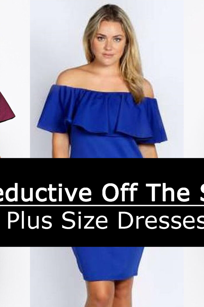 Every Plus Size Woman Needs The Sexy And Seductive Off The Shoulder Dress