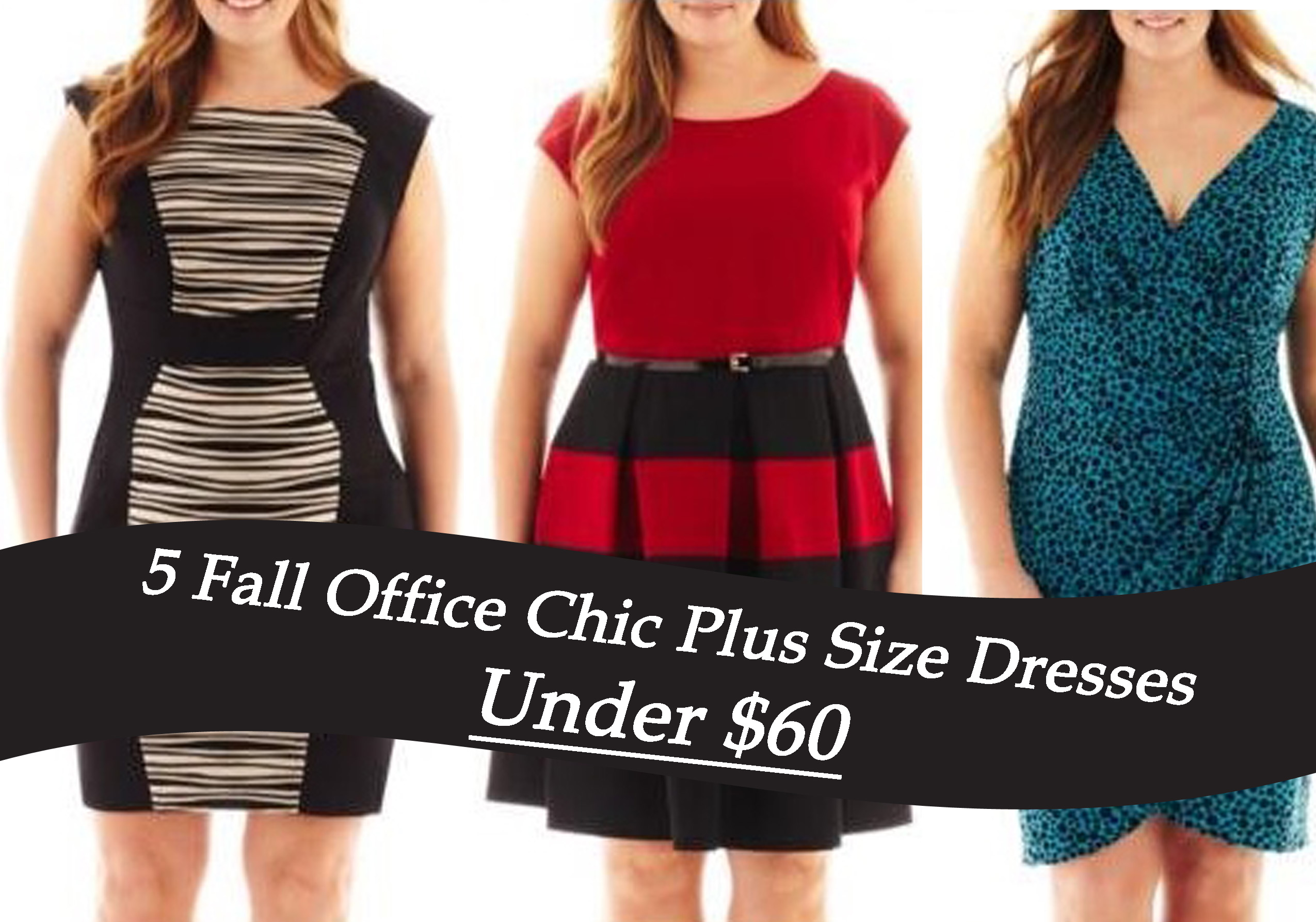 WORK-WEAR WEDNESDAY: 5 FALL OFFICE CHIC PLUS SIZE DRESSES UNDER $60 ...