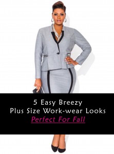 5 Easy Breezy Plus Size Work Oufits Perfect For Fall (Workwear ...