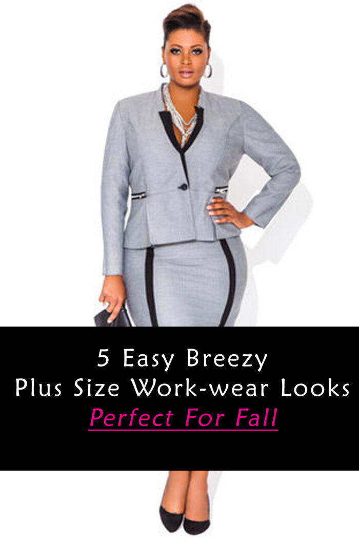 5 Easy Breezy Plus Size Work Oufits Perfect For Fall (Workwear Wednesday)