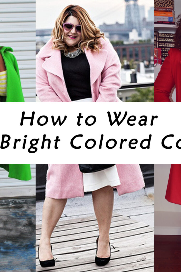 How To Wear A Bright Colored Coat For Fall & Winter (Plus Size Fashion)