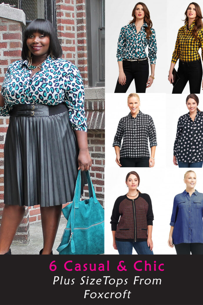 6 Casual & Chic Plus Size Tops From Foxcroft