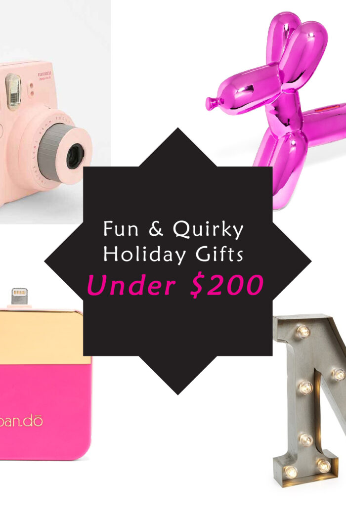 Cute And Quirky Holiday Gifts Under $200