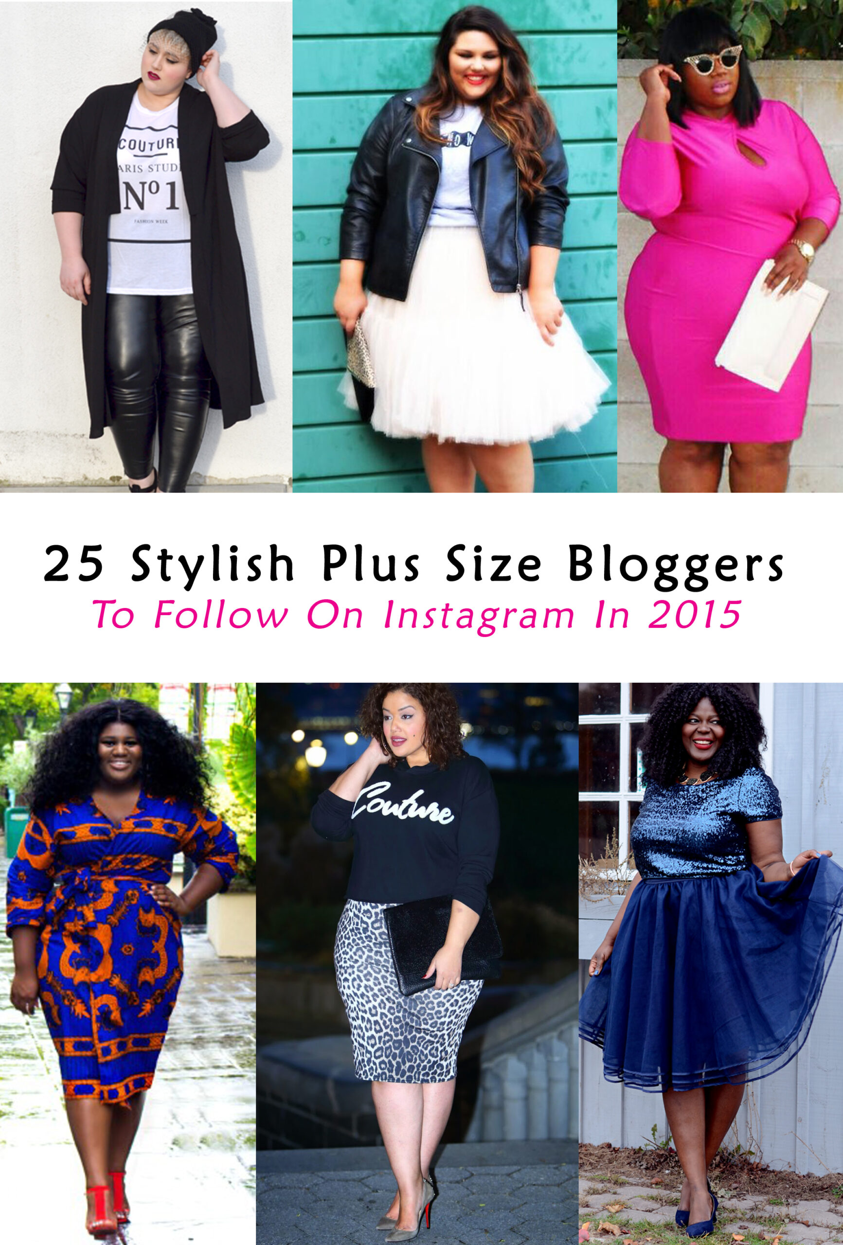 25 Plus Size Bloggers To Follow On Instagram In 2015 - Stylish Curves