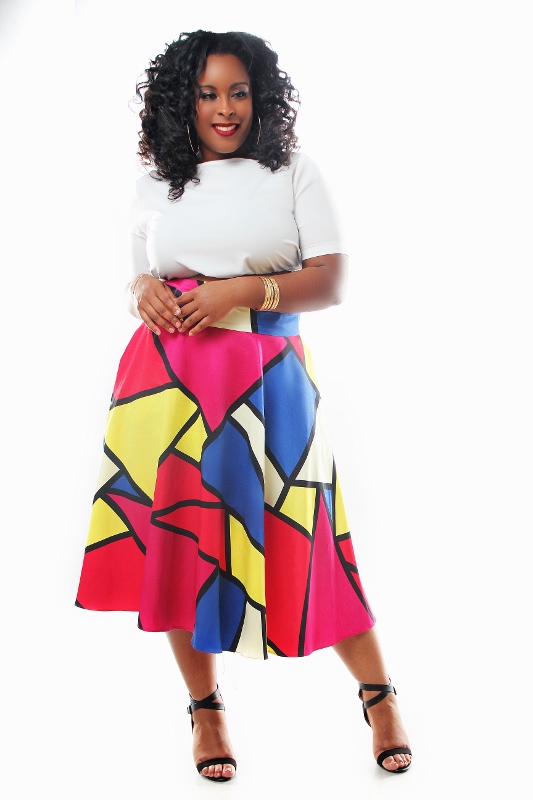 Plus Size Designer Jibri Drops A Colorful Ethnic Inspired Spring ...