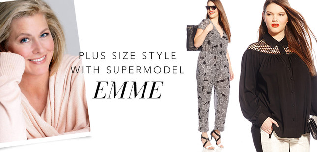 Plus Size Model Emme Teams Up With Ideel To Launch 3 Plus Size Flash Sale Collections