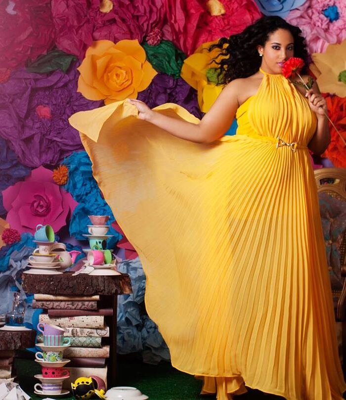 We Are Gagging Over The New Courtney Noelle AKA Rum & Coke Plus Size Spring Collection Called Wonderland